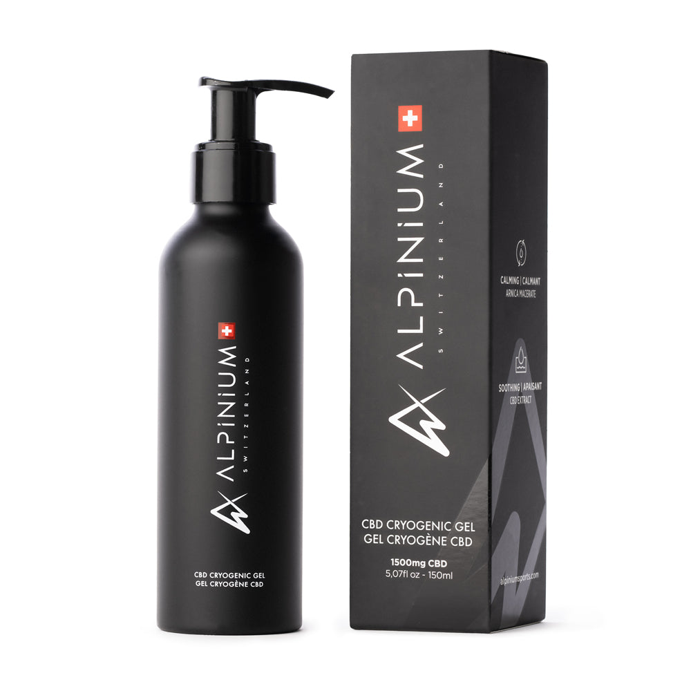 Leafpower Alpinium CBD Cryogel 150ml mit Verpackung