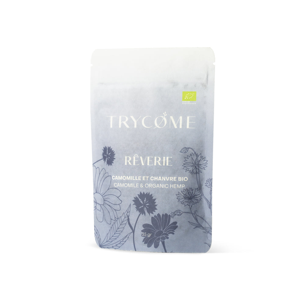 Leafpower Trycome CBD Hanftee Reverie 140mg Verpackung